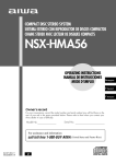 Sony NSX-HMA56 User's Manual