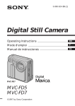 Sony MVC-FD7 User's Manual