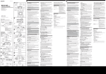 Sony MPK-THD Operating Instructions