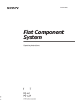 Sony MJ-L1 MJ-L1A User's Manual