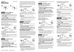 Sony MDR Q55SL User's Manual
