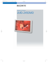 Sony LUMA LMD-2450MD User's Manual