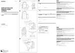 Sony LCS-BP1BP User's Manual