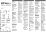 Sony ISF-703 User's Manual