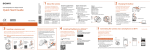 Sony ILCE-QX1 Quick Start Manual