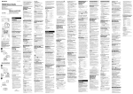 Sony ICF-C630 User's Manual