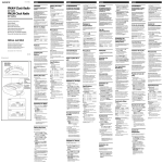 Sony ICF-C211 User's Manual