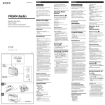 Sony ICF-28 User's Manual