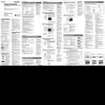 Sony ICD-CX50 User's Manual