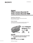 Sony Handycam DCR-TRV355E User's Manual