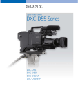 Sony DXC-D55 User's Manual