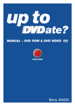 Sony DVD Rom/DVD Video User's Manual