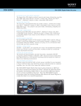 Sony DSX-S200X User's Manual