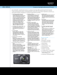 Sony DSC-WX9/B Marketing Specifications