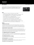 Sony DSC-W650/B Marketing Specifications