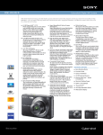 Sony DSC-W130/B Marketing Specifications