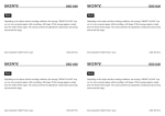 Sony DSC-U20 Notes
