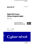Sony DSC-T90/B Instruction Manual