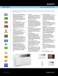 Sony DSC-T20/W Marketing Specifications