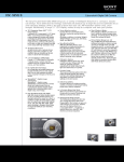 Sony DSC-S950/B Marketing Specifications