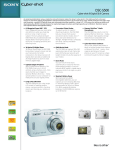 Sony DSC-S500 Marketing Specifications
