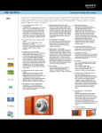 Sony DSC-S2100/D Marketing Specifications