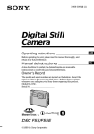 Sony DSC-F55 User's Manual