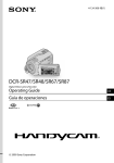 Sony DCR-SR47/L Operating Guide