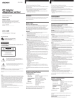 Sony DCC-L50B Operating Instructions