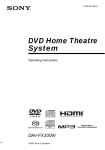 Sony DAV-FX100W User's Manual