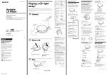 Sony D-E330 User's Manual