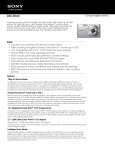 Sony Cyber-shot DSC-W620 User's Manual
