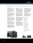 Sony Cyber-shot DSC-H10/B User's Manual