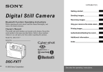Sony Cyber-shot DSC-FX77 User's Manual