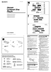 Sony CDX-M9905X Installation Instructions