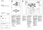 Sony CDX-GT65UIW Installation/Connections Manual