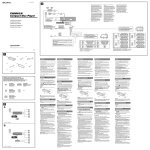 Sony CDX-GT44IP User's Manual