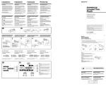 Sony CDX-C8850R User's Manual