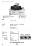 Sony CDX-715 Marketing Specifications