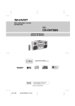 Sony CD-DH790N User's Manual