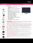 Sony BRAVIA KDL-46Z4100/S User's Manual
