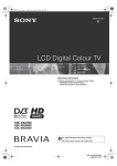 Sony Bravia KDL-40U2000 User's Manual