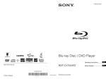 Sony BDP-CX7000ES User's Manual