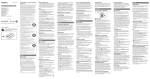 Sony ACC-FM50A Operating Instructions