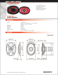 Sony 2-WAY User's Manual