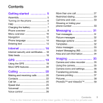 Sony Ericsson TM506 (T-Mobile) Owner's Manual