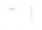 Sony Ericsson IIDA G11 User's Manual