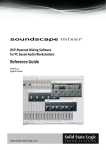 Solid State Logic Soundscape Mixer User's Manual