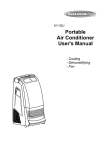 Soleus Air SOLEUSAIR KY-32U User's Manual