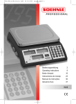 Soehnle Scanner 9220 User's Manual